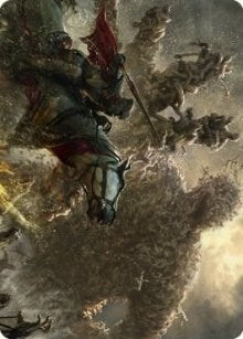 Writhing Necromass Art Card (27) (Art Series: Dominaria United)