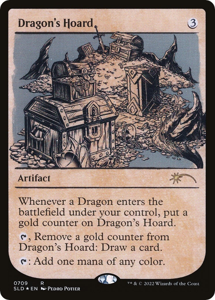 Dragon's Hoard (Showcase) (709) (Secret Lair Drop Series)