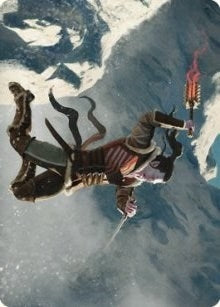 Balduvian Berserker Art Card (28) (Art Series: Dominaria United)