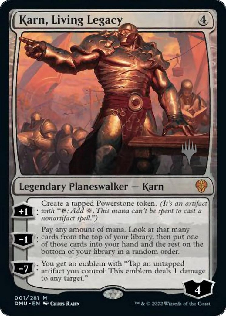 Karn, Living Legacy (1) (Promo Pack: Dominaria United)