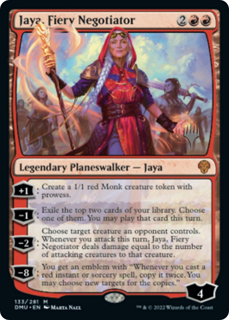 Jaya, Fiery Negotiator (133) (Promo Pack: Dominaria United)