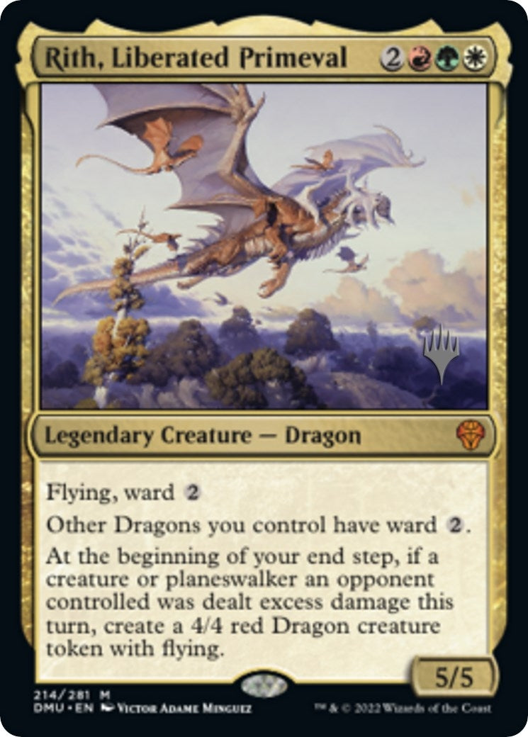Rith, Liberated Primeval (214) (Promo Pack: Dominaria United)