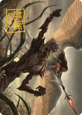 Strength of the Coalition Art Card (Gold-Stamped Signature) (41) (Art Series: Dominaria United)