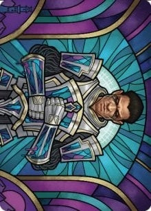Aron, Benalia's Ruin Art Card (43) (Art Series: Dominaria United)