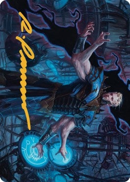 Ertai Resurrected Art Card (Gold-Stamped Signature) (45) (Art Series: Dominaria United)