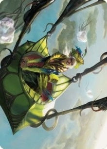 Nael, Avizoa Aeronaut Art Card (51) (Art Series: Dominaria United)