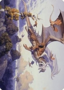 Rith, Liberated Primeval Art Card (52) (Art Series: Dominaria United)