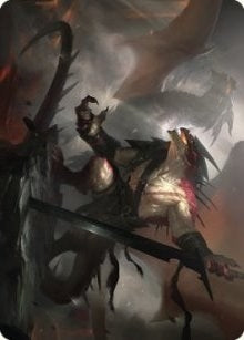 Rivaz of the Claw Art Card (53) (Art Series: Dominaria United)