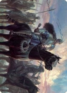 Shanid, Sleepers' Scourge Art Card (54) (Art Series: Dominaria United)