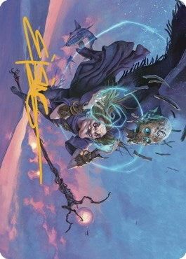 Zur, Eternal Schemer Art Card (56/81) (Gold-Stamped Signature) (56)
