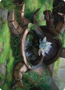 Timeless Lotus Art Card (57) (Art Series: Dominaria United)