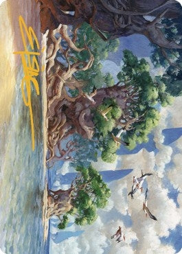 Yavimaya Coast Art Card (Gold-Stamped Signature) (61)