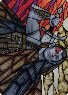 Radha, Coalition Warlord Art Card (75) (Art Series: Dominaria United)