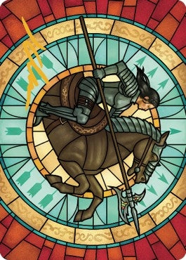 Tori D'Avenant, Fury Rider Art Card (Gold-Stamped Signature) (78) (Art Series: Dominaria United)