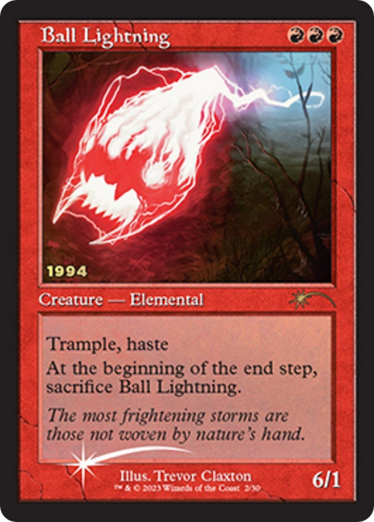 Ball Lightning (2) (30th Anniversary Promos)