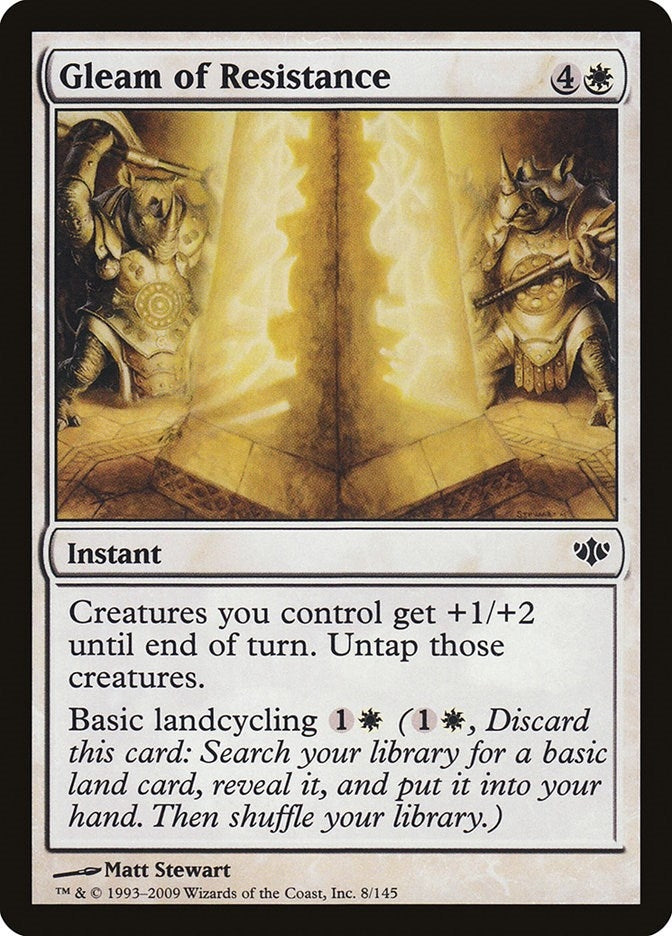 Gleam of Resistance (8) (Conflux)