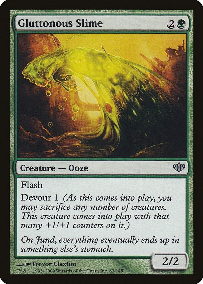 Gluttonous Slime (83) (Conflux)