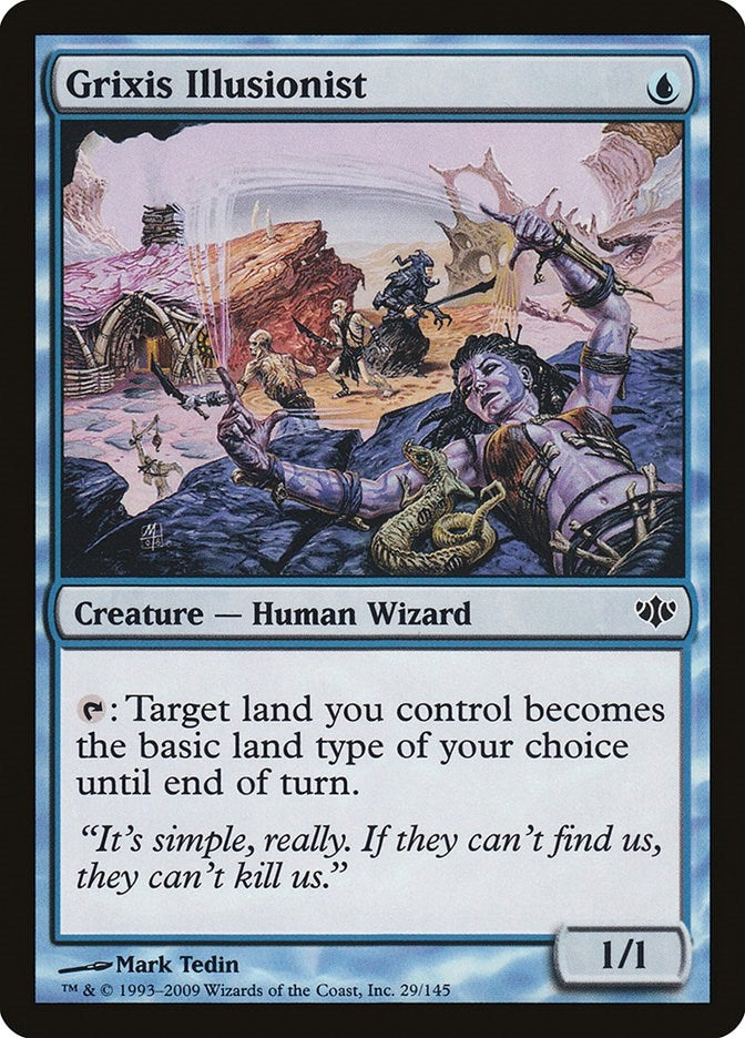 Grixis Illusionist (29) (Conflux)