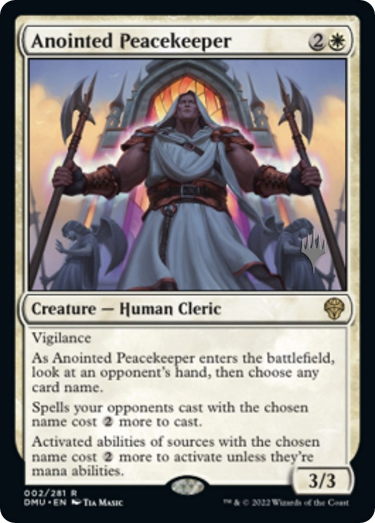 Anointed Peacekeeper (2) (Promo Pack: Dominaria United)