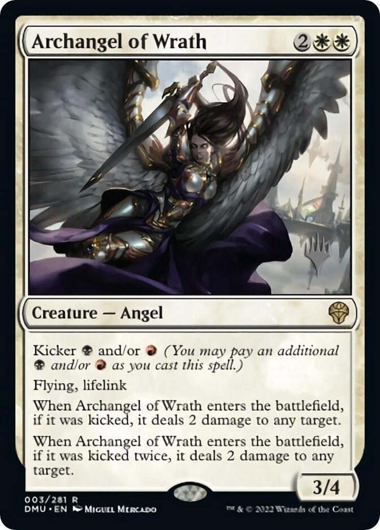 Archangel of Wrath (3) (Promo Pack: Dominaria United)