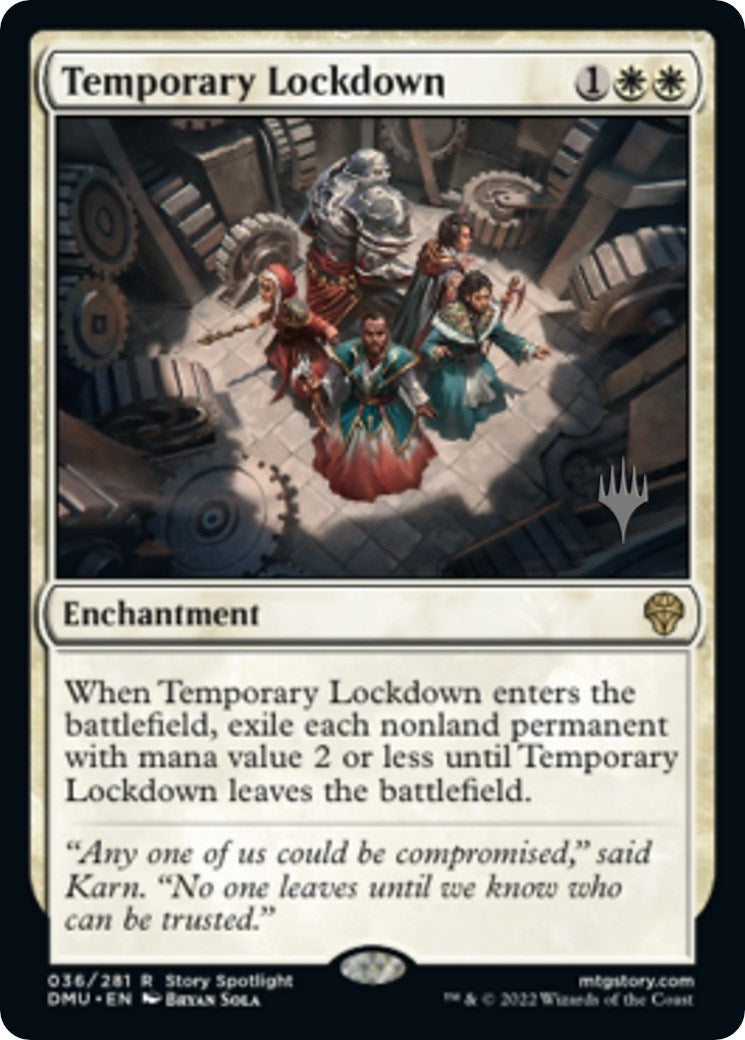 Temporary Lockdown (36) (Promo Pack: Dominaria United)