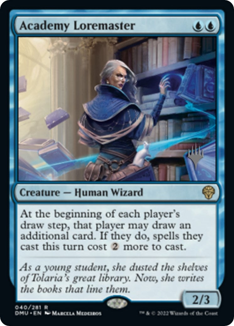 Academy Loremaster (40) (Promo Pack: Dominaria United)
