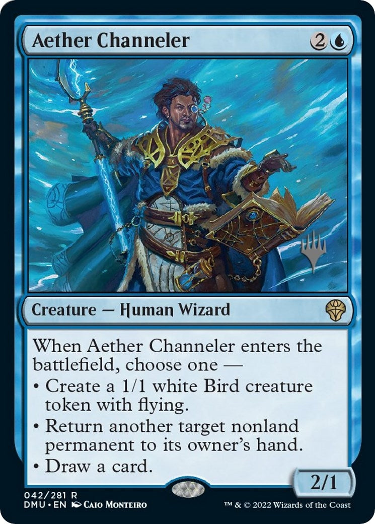 Aether Channeler (42) (Promo Pack: Dominaria United)