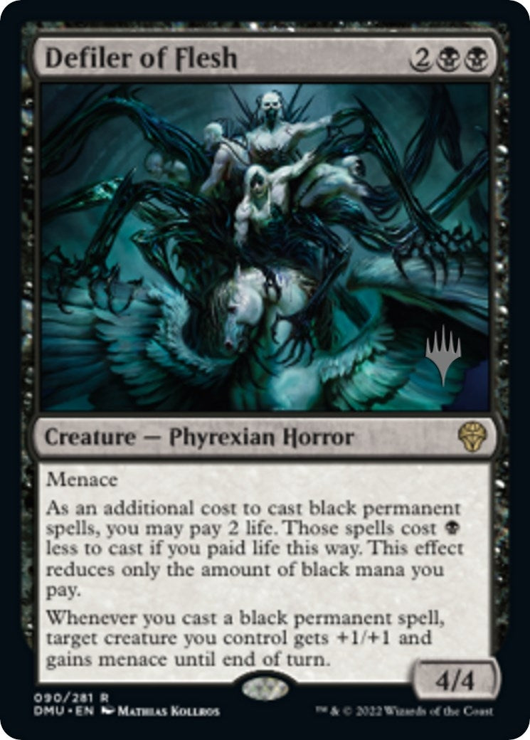 Defiler of Flesh (90) (Promo Pack: Dominaria United)