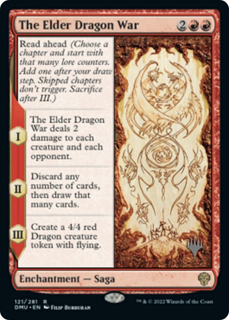 The Elder Dragon War (121) (Promo Pack: Dominaria United)