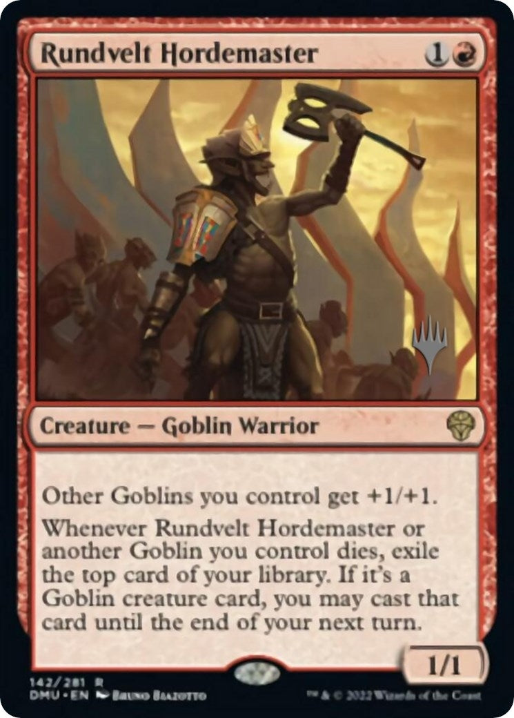 Rundvelt Hordemaster (142) (Promo Pack: Dominaria United)