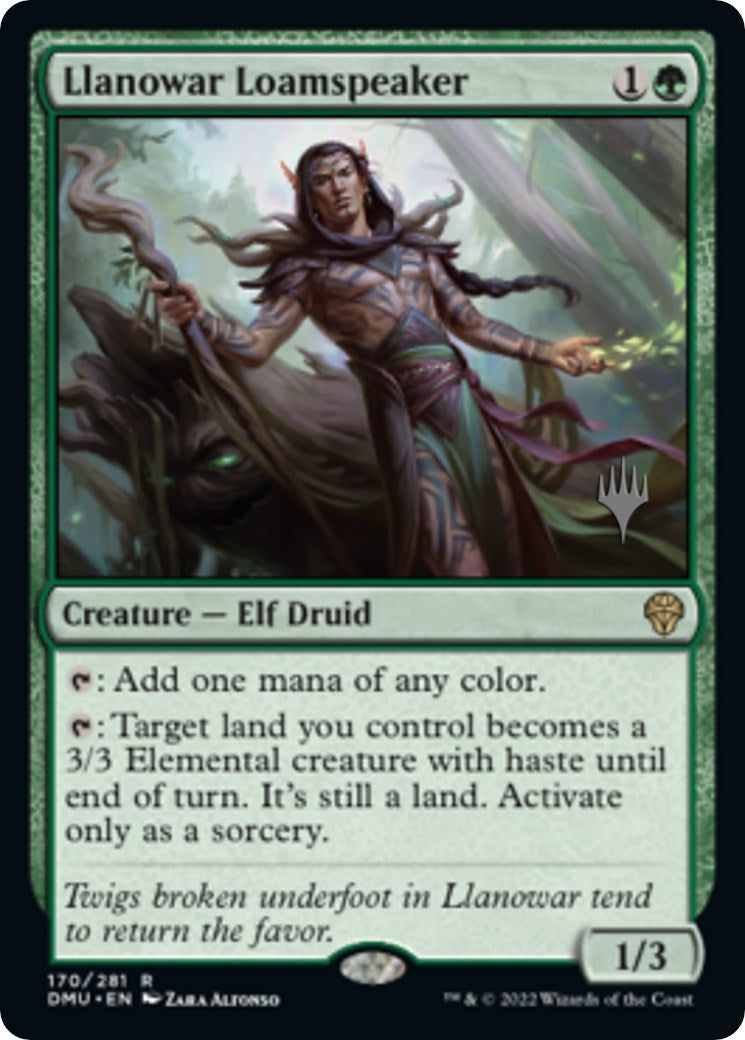 Llanowar Loamspeaker (170) (Promo Pack: Dominaria United)