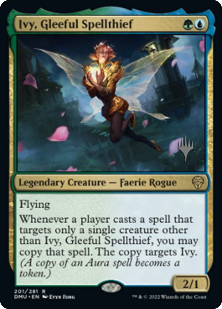 Ivy, Gleeful Spellthief (201) (Promo Pack: Dominaria United)
