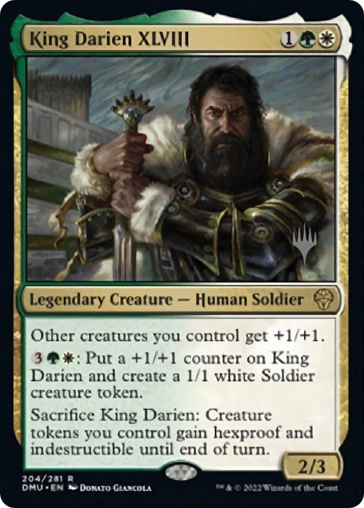 King Darien XLVIII (204) (Promo Pack: Dominaria United)