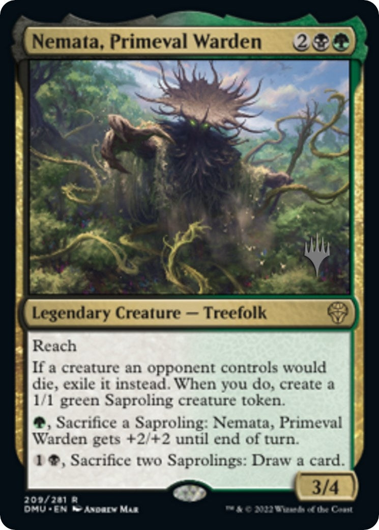 Nemata, Primeval Warden (209) (Promo Pack: Dominaria United)