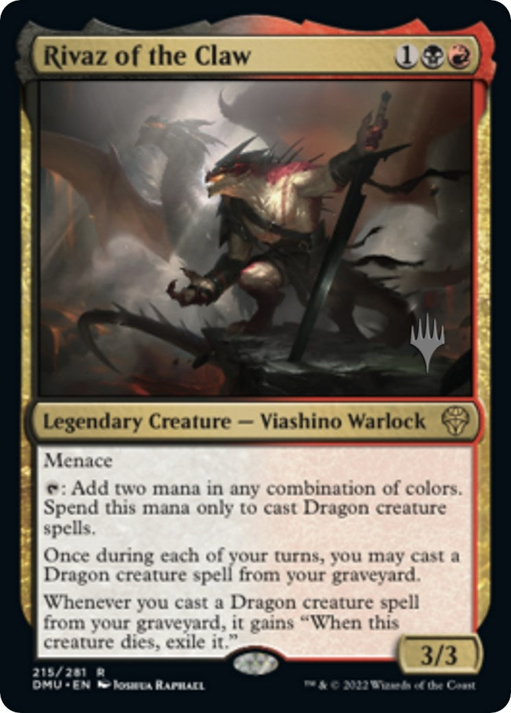Rivaz of the Claw (215) (Promo Pack: Dominaria United)