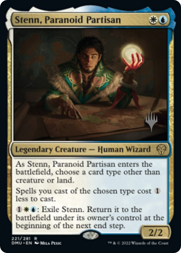 Stenn, Paranoid Partisan (221) (Promo Pack: Dominaria United)
