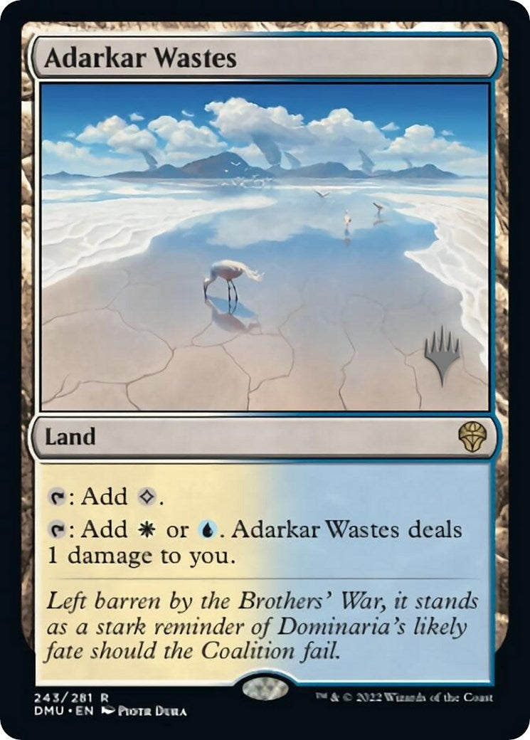 Adarkar Wastes (243) (Promo Pack: Dominaria United)