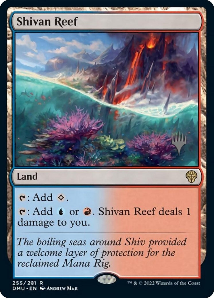 Shivan Reef (255) (Promo Pack: Dominaria United)