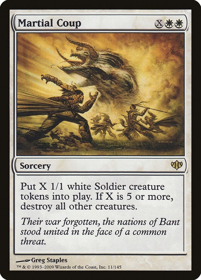 Martial Coup (11) (Conflux)