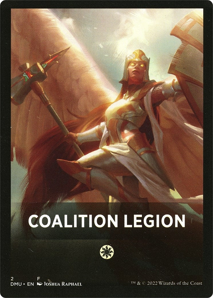 Coalition Legion Theme Card (2) (Dominaria United)