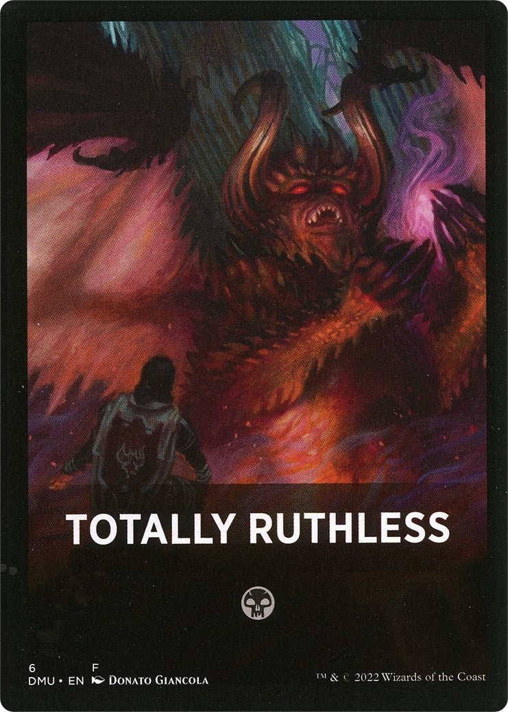 Totally Ruthless Theme Card (6)