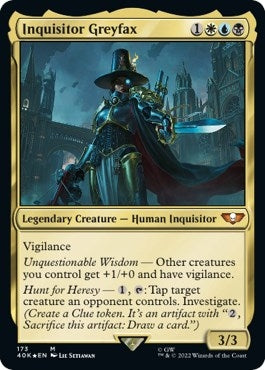 Inquisitor Greyfax (173) (Universes Beyond: Warhammer 40,000)