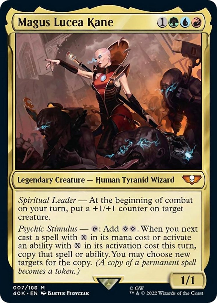 Magus Lucea Kane (Surge Foil) (7) (Universes Beyond: Warhammer 40,000)