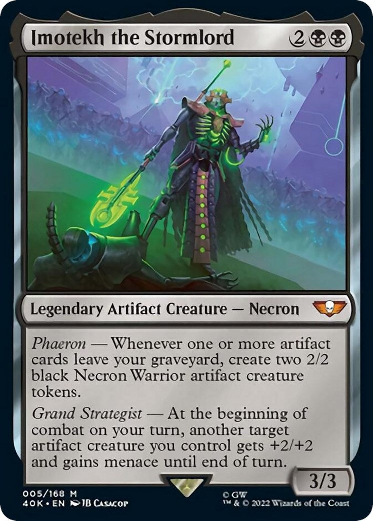 Imotekh the Stormlord (Surge Foil) (5) (Universes Beyond: Warhammer 40,000)