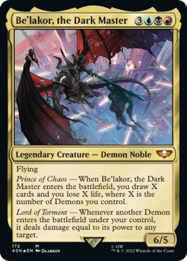 Be'lakor, the Dark Master (172) (Universes Beyond: Warhammer 40,000)