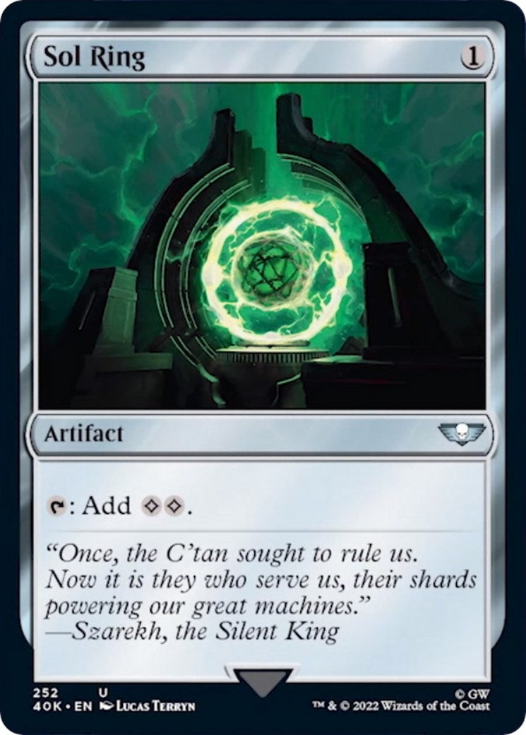 Sol Ring (252) (Surge Foil) (252) (Universes Beyond: Warhammer 40,000)