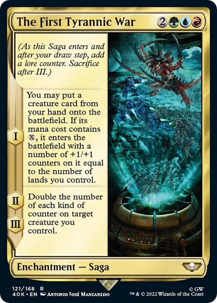 The First Tyrannic War (Surge Foil) (121) (Universes Beyond: Warhammer 40,000)