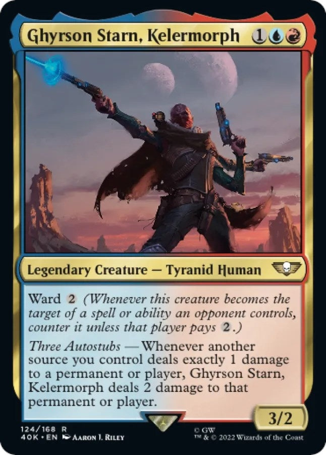 Ghyrson Starn, Kelermorph (Surge Foil) (124) (Universes Beyond: Warhammer 40,000)