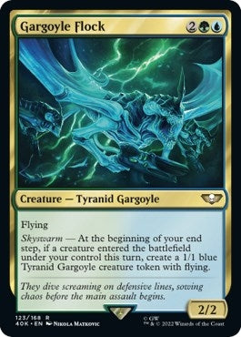 Gargoyle Flock (Surge Foil) (123) (Universes Beyond: Warhammer 40,000)
