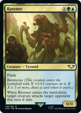 Ravener (Surge Foil) (138) (Universes Beyond: Warhammer 40,000)